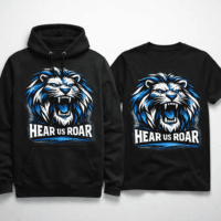 Hear Us Roar - Scotland Football Supporter Hoodie & T-Shirt